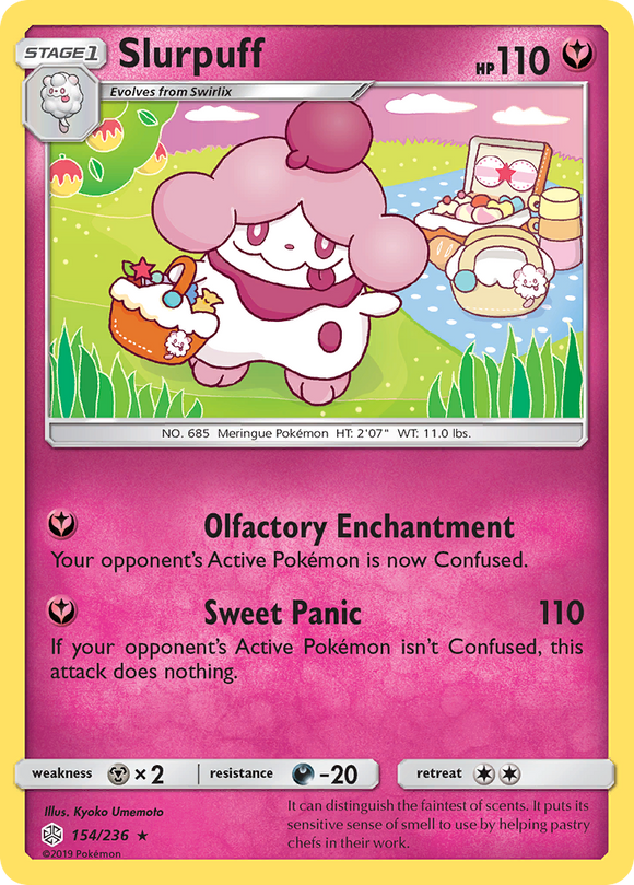 Slurpuff (154/236) [Sol y Luna: Eclipse Cósmico] 