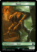 Human (0006) // Beast Double-Sided Token [Doctor Who Tokens]-2