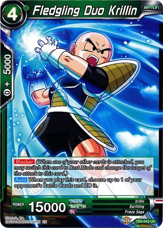 Dúo novato Krillin (TB3-043) [Choque de destinos] 