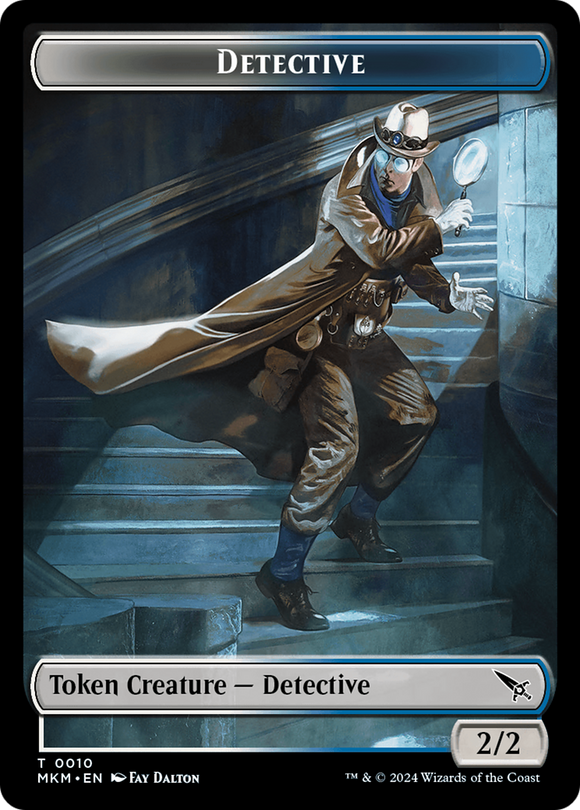 Detective Token [Fichas de asesinatos en la mansión Karlov] 