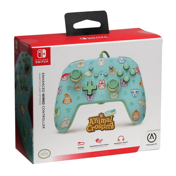 Red Fox Gaming - Hickory - Animal Crossing Wired Controller - Video Game - Nintendo Switch