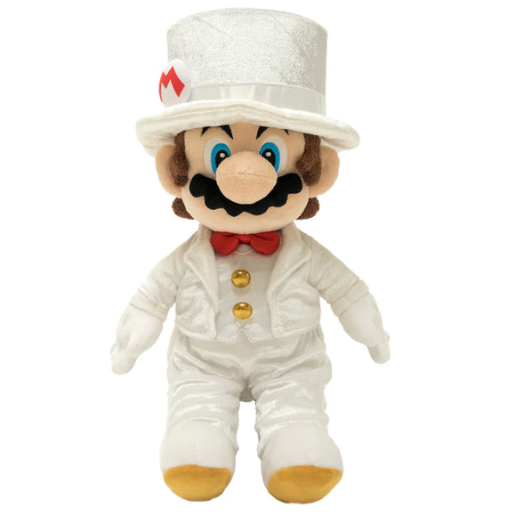 Super Mario Bros Mario Groom 16-Inch Plush