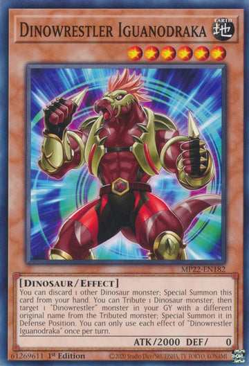 Iguanodraka luchador de dinosaurios [MP22-EN182] Común 