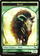 Beast // Beast Double-Sided Token [Unstable Tokens]-1