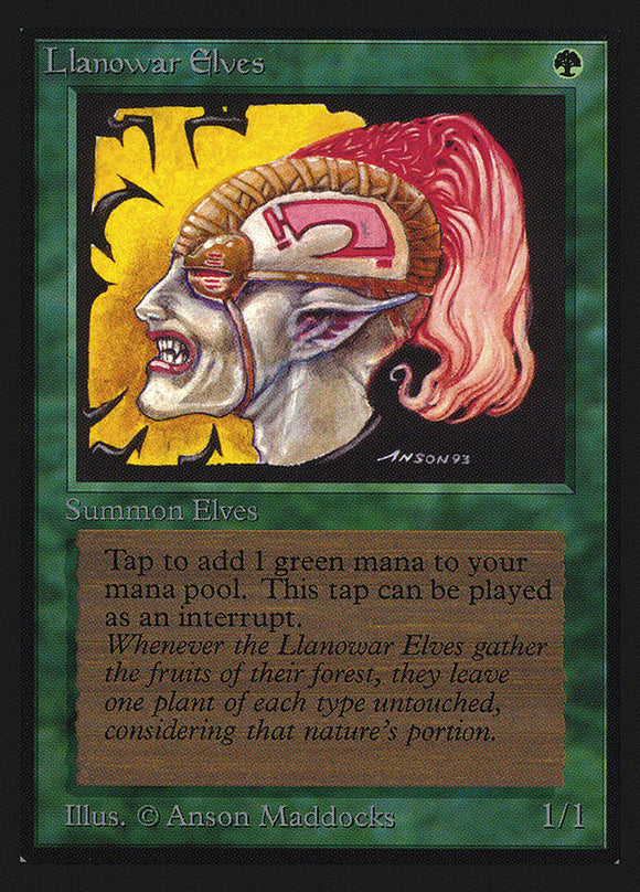 Elfos de Llanowar [Edición de coleccionista] 