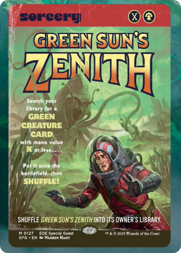 Green Sun's Zenith (Showcase) [Edge of Eternities Special Guests]