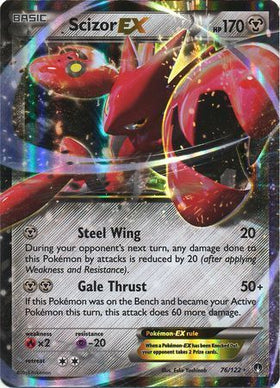Scizor EX (76/122) (Tarjeta gigante) [XY: BREAKpoint] 
