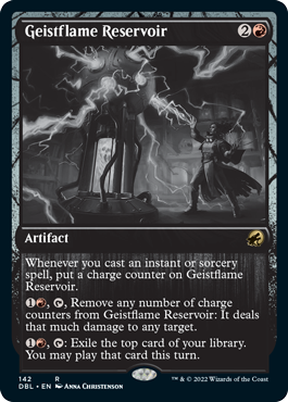 Embalse de Geistflame [Innistrad: Doble función] 