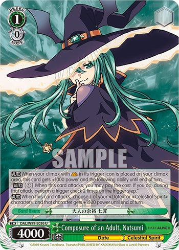 La serenidad de una adulta, Natsumi [Date A Live Vol.2] 