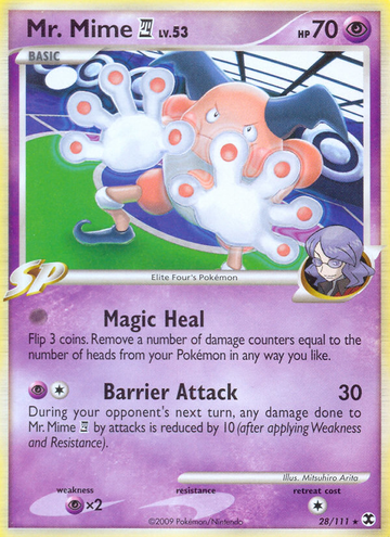 Mr. Mime (28/111) [Platino: Rivales en ascenso] 