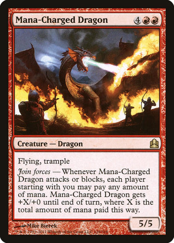 Dragón cargado de maná [Commander 2011] 