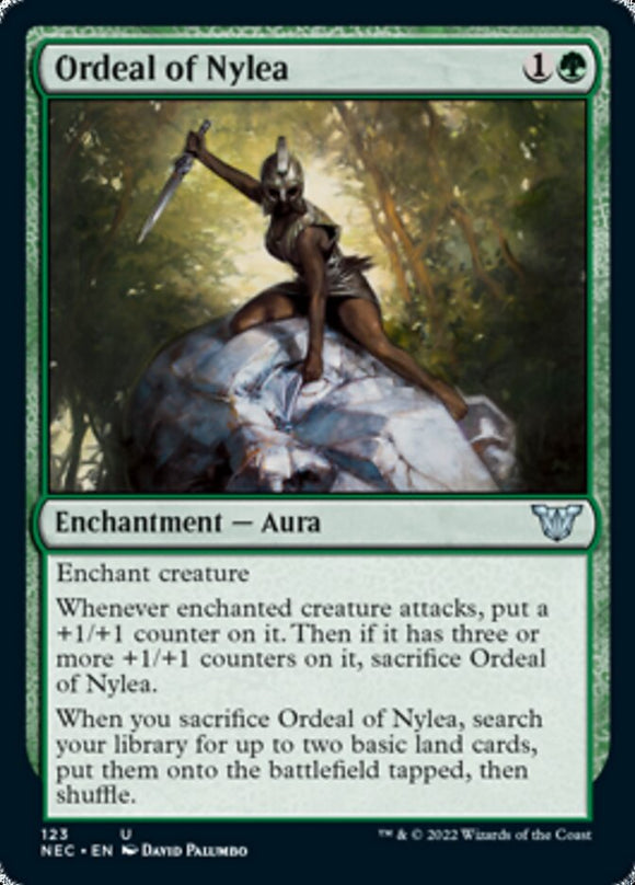 La prueba de Nylea [Kamigawa: Neon Dynasty Commander] 