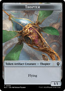 Goblin // Thopter Double-Sided Token [Bloomburrow Commander Tokens]-2