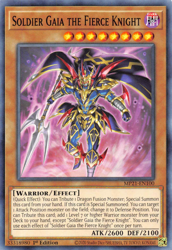Soldado Gaia La Caballero Feroz [MP21-EN100] Común 