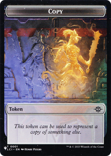 Clue // Copy Double-Sided Token [The List] - 0