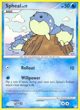 Spheal (102/123) [Diamante y perla: tesoros misteriosos] 