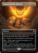 Season of the Burrow (Borderless) [Bloomburrow]-1