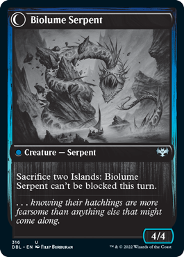 Biolume Egg // Biolume Serpent [Innistrad: Double Feature] - 0