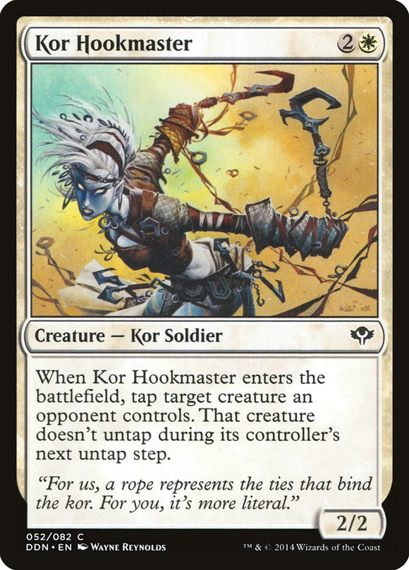 Maestro del gancho Kor [Duel Decks: Velocidad vs. Astucia] 