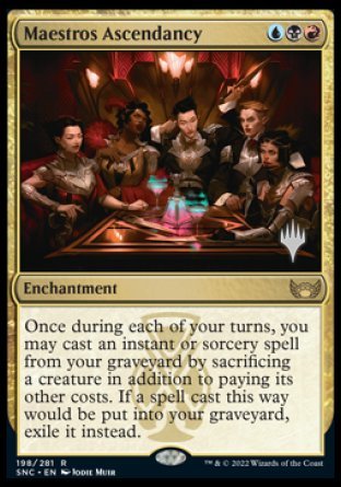 Maestros Ascendancy (paquete promocional) [Promociones de Streets of New Capenna] 