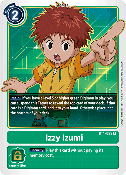 Izzy Izumi [BT1-088] [Lanzamiento de la versión especial Booster 1.0] 