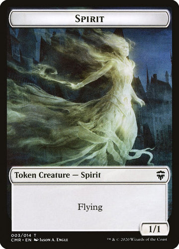 Copy (013) // Spirit Double-Sided Token [Commander Legends Tokens] - 0