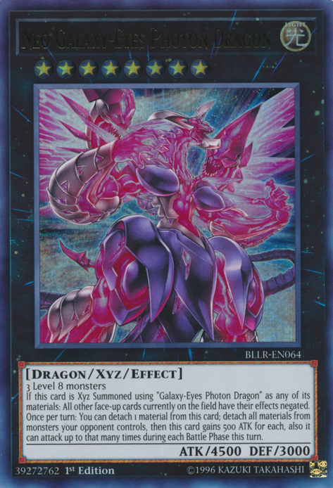 Neo Dragón Fotónico de Ojos Galácticos [BLLR-EN064] Ultra Raro 