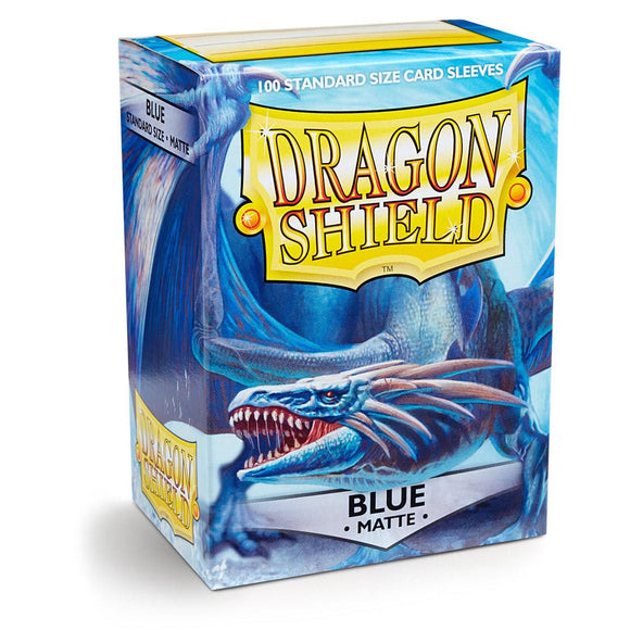 Dragon Shield: Fundas estándar de 100 ct - Azul (mate) 