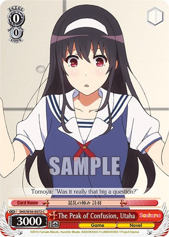 La cima de la confusión, Utaha [Saekano: Cómo criar a una novia aburrida] 