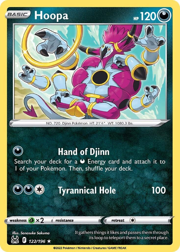 Hoopa (122/196) [Espada y escudo: origen perdido] 