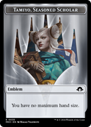 Phyrexian Germ // Emblem - Tamiyo, Seasoned Scholar Double-Sided Token [Modern Horizons 3 Tokens]-2