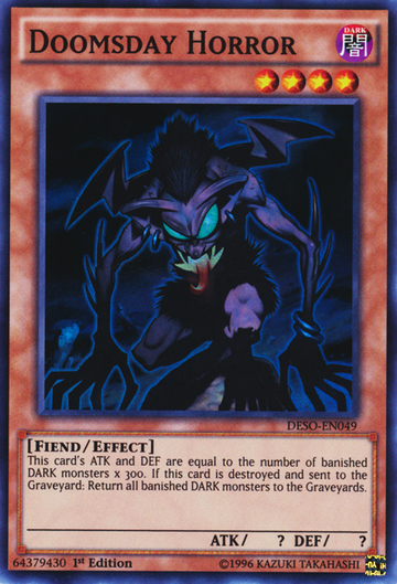 Doomsday Horror [DESO-EN049] Super Rare