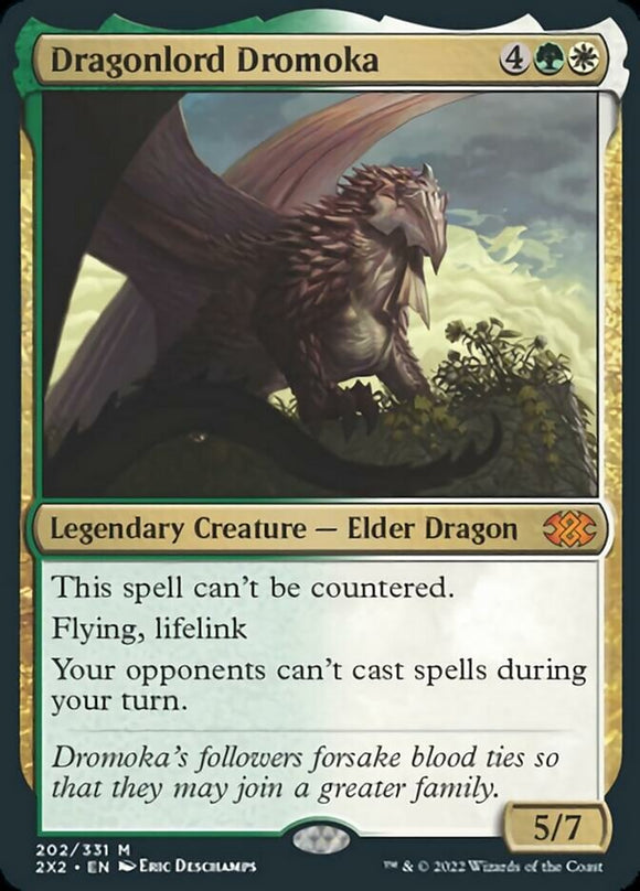 Señor dragón Dromoka [Double Masters 2022] 