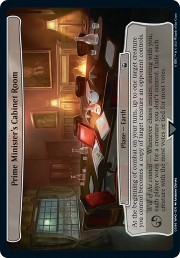 Sala del Gabinete del Primer Ministro [Planechase] 