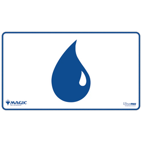 Mana 8 - Stitched Edge Playmat - Island for Magic: The Gathering