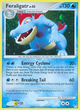 Feraligatr (8/123) [Diamante y perla: tesoros misteriosos] 