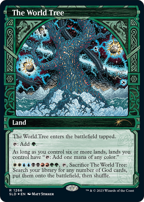 El árbol del mundo (Halo Foil) [Serie Secret Lair Drop] 