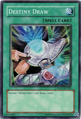 Sorteo del destino [DLG1-EN109] Súper raro 