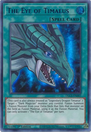 El Ojo de Timaeus (Azul) [DLCS-EN007] Ultra Raro 
