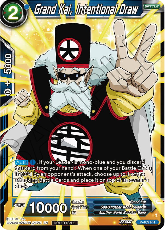Grand Kai, Intentional Law (Paquete de torneo de la serie Zenkai vol. 1) (P-409) [Tarjetas de promoción de torneo] 