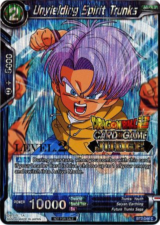 Trunks del Espíritu Inquebrantable (Nivel 2) (BT2-044) [Tarjetas de Promoción de Juez] 