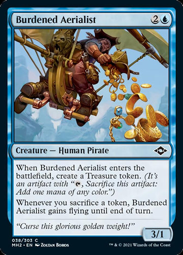 Burdened Aerialist [Modern Horizons 2] - 0