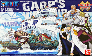 Bandai One Piece Grand Ship Collection 08 Garp's WarShip (Plastic Model Kit)