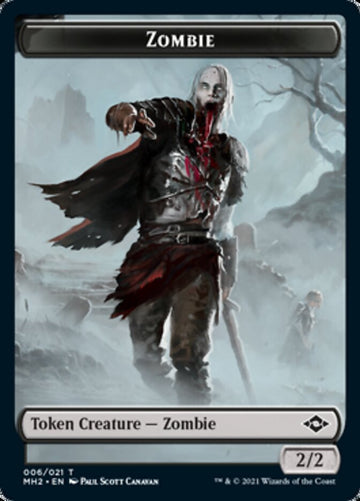 Clue (14) // Zombie Double-Sided Token [Modern Horizons 2 Tokens] - 0