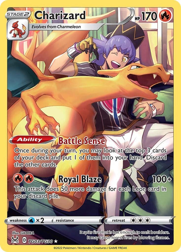 Charizard (TG03/TG30) [Espada y Escudo: Origen Perdido] 