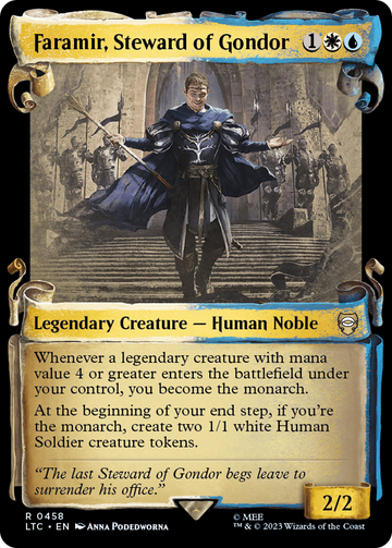 Faramir, mayordomo de Gondor [El Señor de los Anillos: Cuentos de la Tierra Media: Pergaminos de presentación del comandante] 