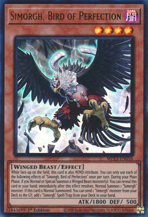 Simorgh, ave de la perfección [MP23-EN016] Ultra rara 