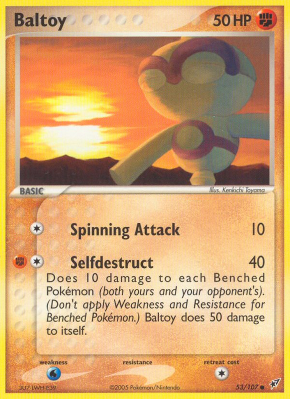 Baltoy (53/107) [Ejemplo: Deoxys] 