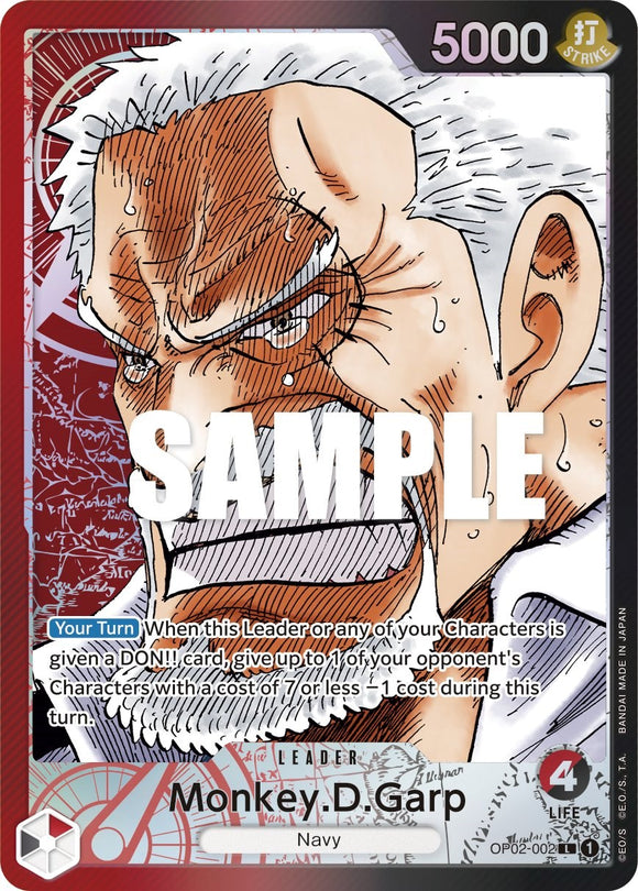 Monkey.D.Garp (arte alternativo) [Paramount War] 