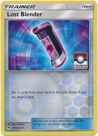 Licuadora perdida (181/214) (Promoción de la liga) [Sun &amp; Moon: Lost Thunder] 